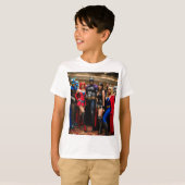 "Comic Con Group Foto Cotton T - Shirt" T-Shirt (Vorne ganz)