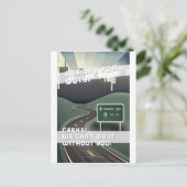 Comic Con Movie Poster Postkarte (Stehend Vorderseite)