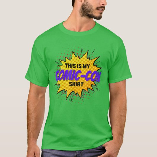Comic Convention Comics Das ist mein ComicCon T-Shirt (Vorderseite)