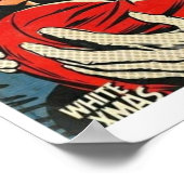 Comic Cover Black Mirror 90s Pop Art Edit Illustra Poster (Ecke)