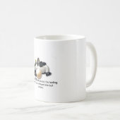 Comic Deja MOO Stier Kaffeetasse (VorderseiteRechts)