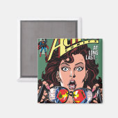 Comic der Aktion #662 Feb 91 Magnet (Vorderseite/Rückseite)