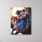 Comic der Gerechtigkeitsliga #12 Variante Leinwanddruck (Vorderseite)