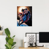 Comic der Gerechtigkeitsliga #12 Variante Poster (Heimbüro)