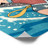 Comic der Gerechtigkeitsliga #15 Variante Poster (Ecke)