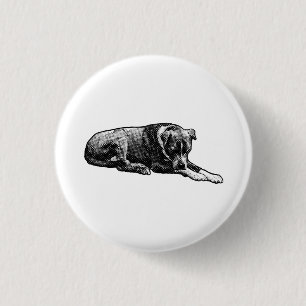 Comic-Dot-Pup-Button Button