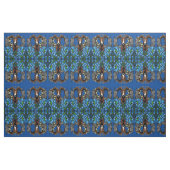 Comic eines Dickhornschafs mit Colorado Blauem Aqu Stoff (Fat Quarter (45,7 x 55,9 cm))
