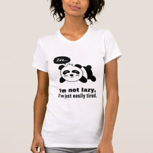 Comic eines süßen schlafenden Pandas T-Shirt