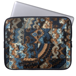 Comic-Elemente nahtlos mit farbenfrohen Worten Laptopschutzhülle