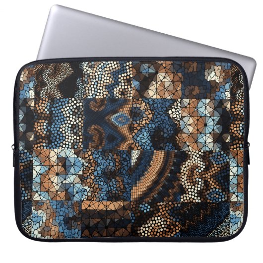 Comic-Elemente nahtlos mit farbenfrohen Worten Laptopschutzhülle (Vorderseite)