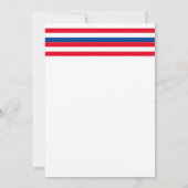 Comic Farbe Geburtstag Einladung (Rückseite)