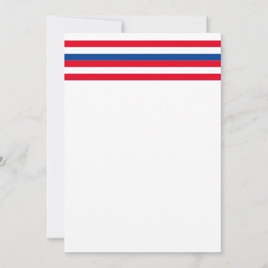 Comic Farbe Geburtstag Einladung (Rückseite)