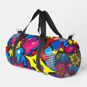 Comic-Farben Duffle Bag (Rechte Ecke)