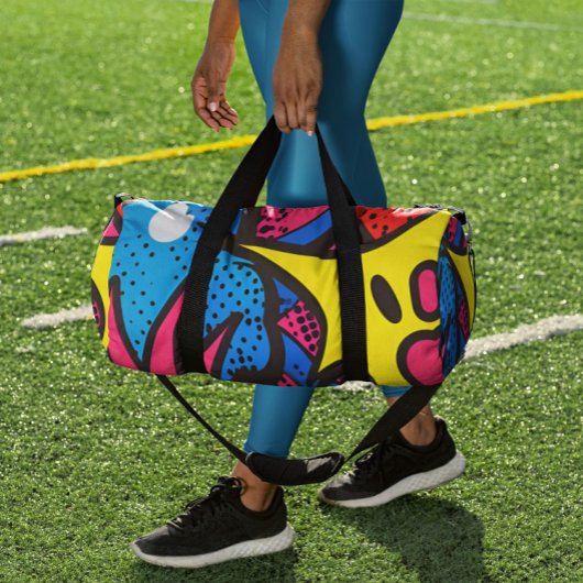 Comic-Farben Duffle Bag