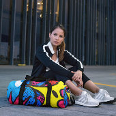 Comic-Farben Duffle Bag