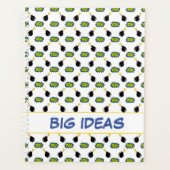 Comic Firecracker Superheld BIG IDEAS Spaß Planer (Vorderseite)