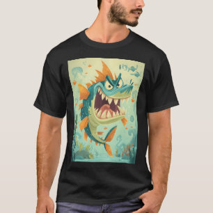 Comic-Fisch T-Shirt