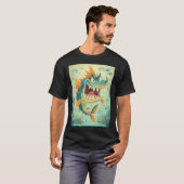 Comic-Fisch T-Shirt (Vorne ganz)
