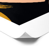 Comic Frauengesicht, Poster bearbeiten (Ecke)