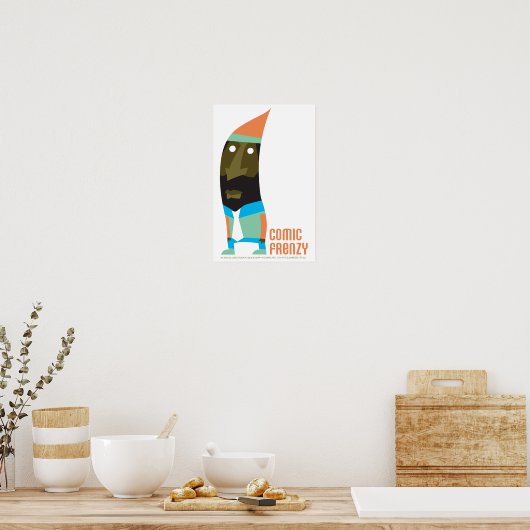 Comic Frenzy Gnome Poster (Küche)