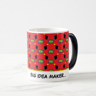Comic Funny Superhero BIG IDEA MAKER... Boom! Spaß Verwandlungstasse