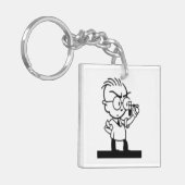 Comic für Vintage Cartoon-Chemie Schlüsselanhänger (Vorderseite links)