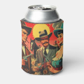 Comic für Vintage Western Dosenkühler (Kanne Rückseite)