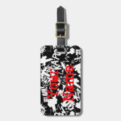 Comic Gepäckanhänger (Vorderseite vertikal)