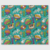 Comic Geschenkpapier (Flach)