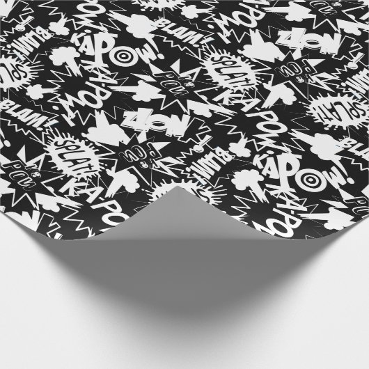 Comic Geschenkpapier (Ecke)