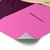 Comic Girl #1 Poster (Ecke)