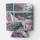 Comic Halloween: Spaß-Illustration Dosenkühler (Rückseite)