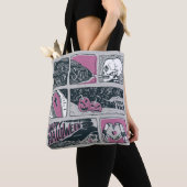 Comic Halloween: Spaß-Illustration Tasche (Von Nahem)