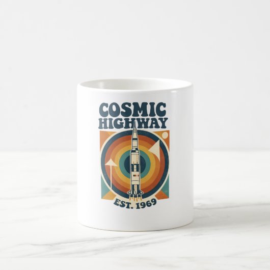 Comic Highway – Fun Pop Art for Comic Fans Kaffeetasse (Mittel)