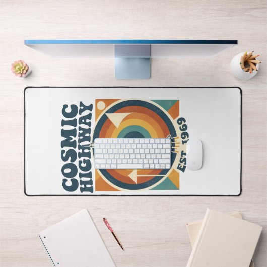 Comic Highway – Fun Pop Art for Comic Fans Schreibtischunterlage (Büro 1)