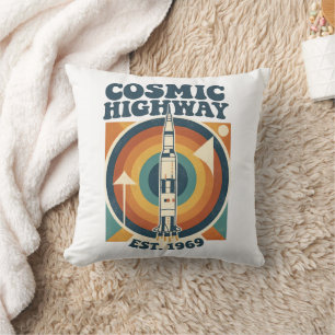 Comic Highway – Lustige Pop Art für Comic-Fans Kissen