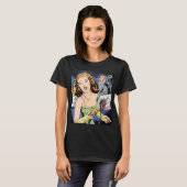 Comic Hollywood Glamour 1950 T-Shirt (Vorne ganz)