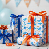 Comic Hunde Geschenkpapier