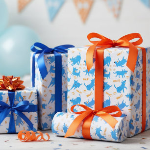 Comic Hunde Geschenkpapier