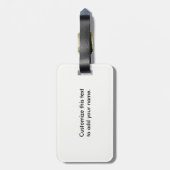 Comic| Ihre Sicherheits-Gepäckmarke Gepäckanhänger (Rückseite vertikal)