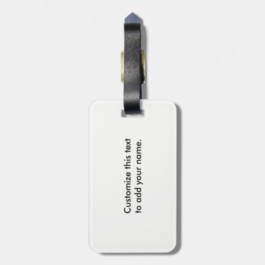 Comic| Ihre Sicherheits-Gepäckmarke Gepäckanhänger (Rückseite vertikal)