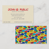 COMIC II VISITENKARTE (Vorne/Hinten)