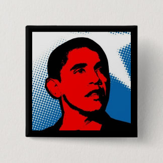 Comic-Industrie für Obama-Knopf Button