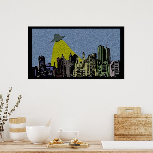 Comic Invasion Poster (Küche)