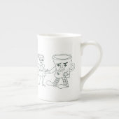 Comic Jubiläum Tasse (Rechts)