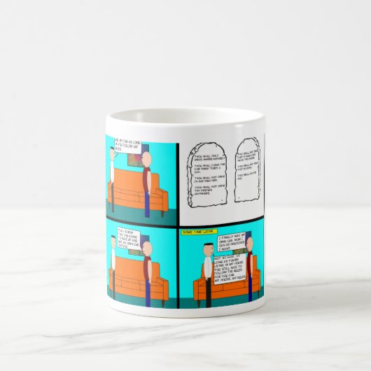 Comic Kaffeetasse (Mittel)