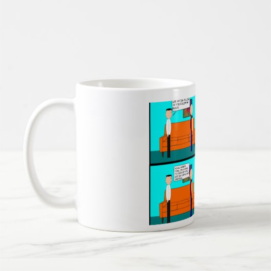 Comic Kaffeetasse (Links)