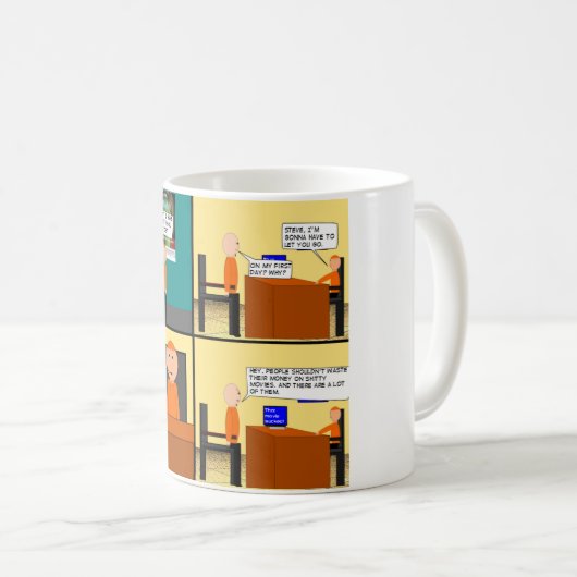 Comic Kaffeetasse (VorderseiteRechts)