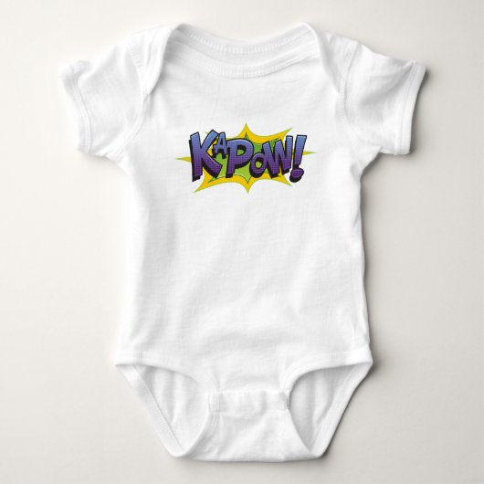 Comic KaPow! Baby Strampler (Vorderseite)