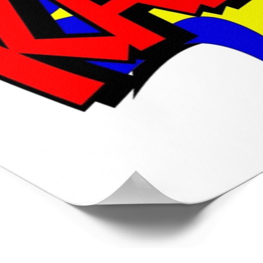 Comic Kapow Poster (Ecke)